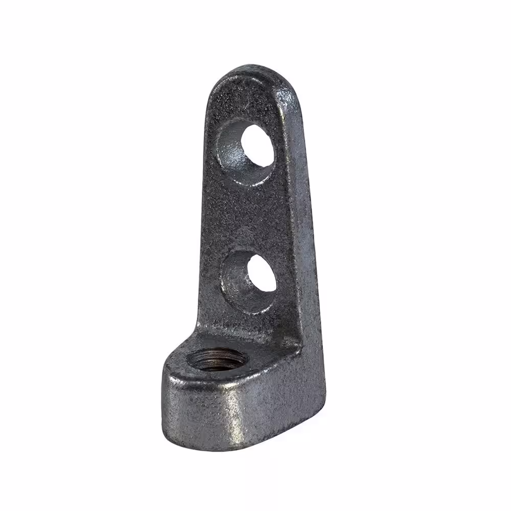 The Plumber's Choice Side Beam Rod Connector in Malleable Iron in for 1/2 in. Threaded Rod (10-Pack)
