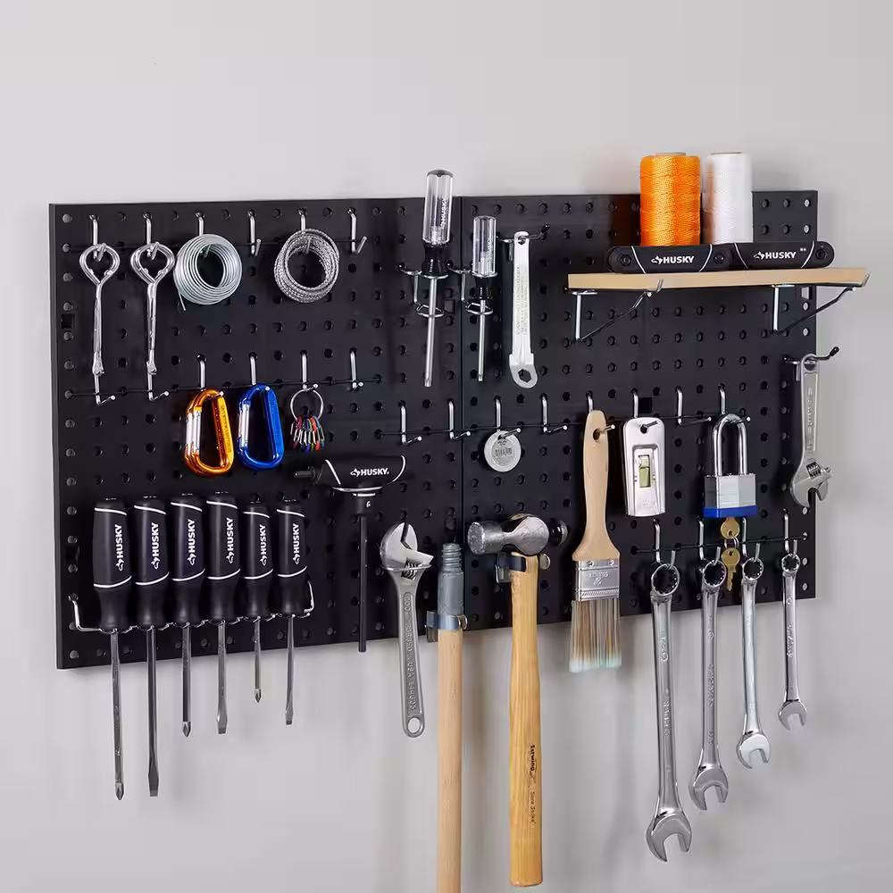 Everbilt 1/8 in Zinc Plated Steel Pegboard Hook Assortment Kit (32-Piece)