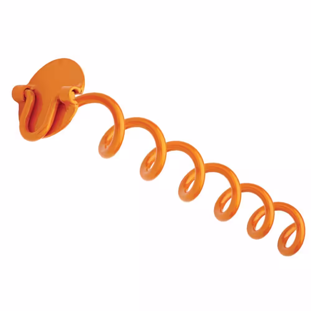 Vortex 16 in. Steel Folding Ring Spiral Anchor (4-Pack)