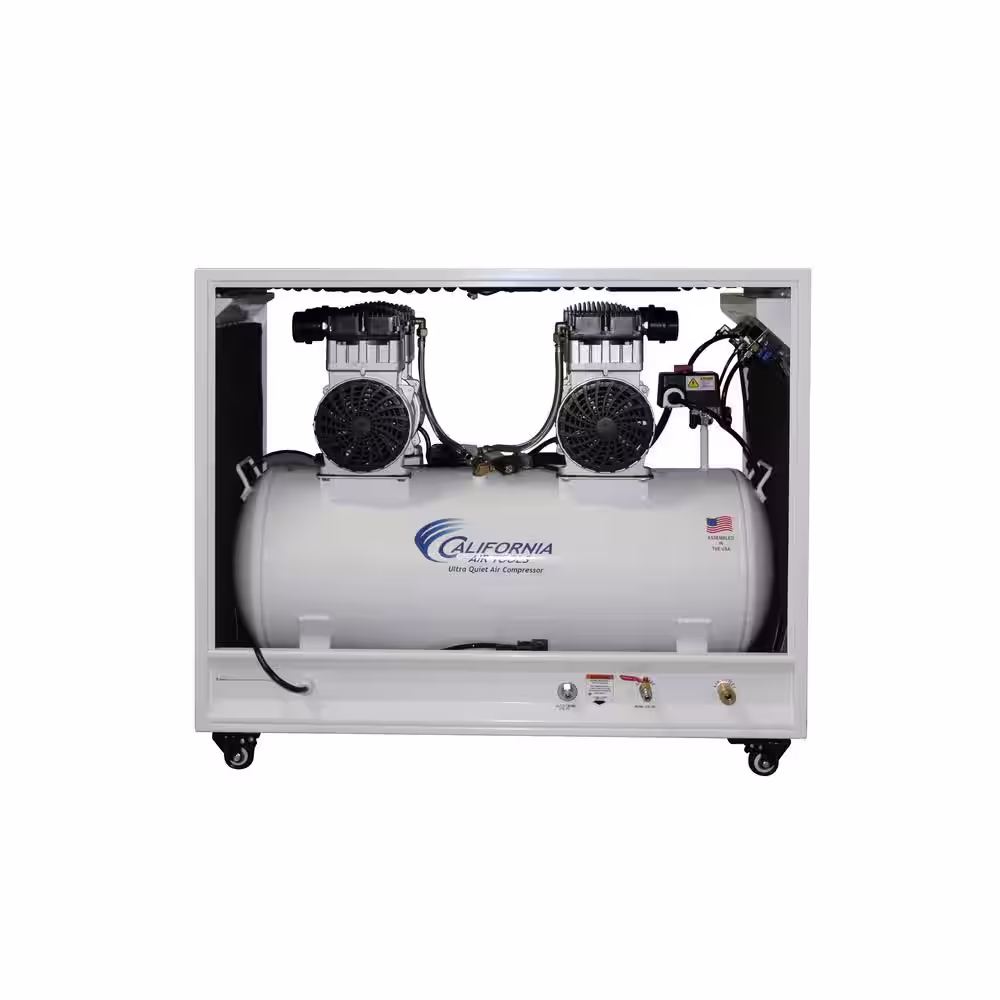 California Air Tools 20 Gal. 4.0 HP Ultra Quiet and Oil-Free Electric Air Compressor in Sound Proof Cabinet