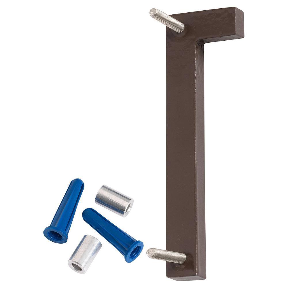 Montague Metal Products 4 in. Roman Bronze Aluminum Floating or Flat Modern House Number 1