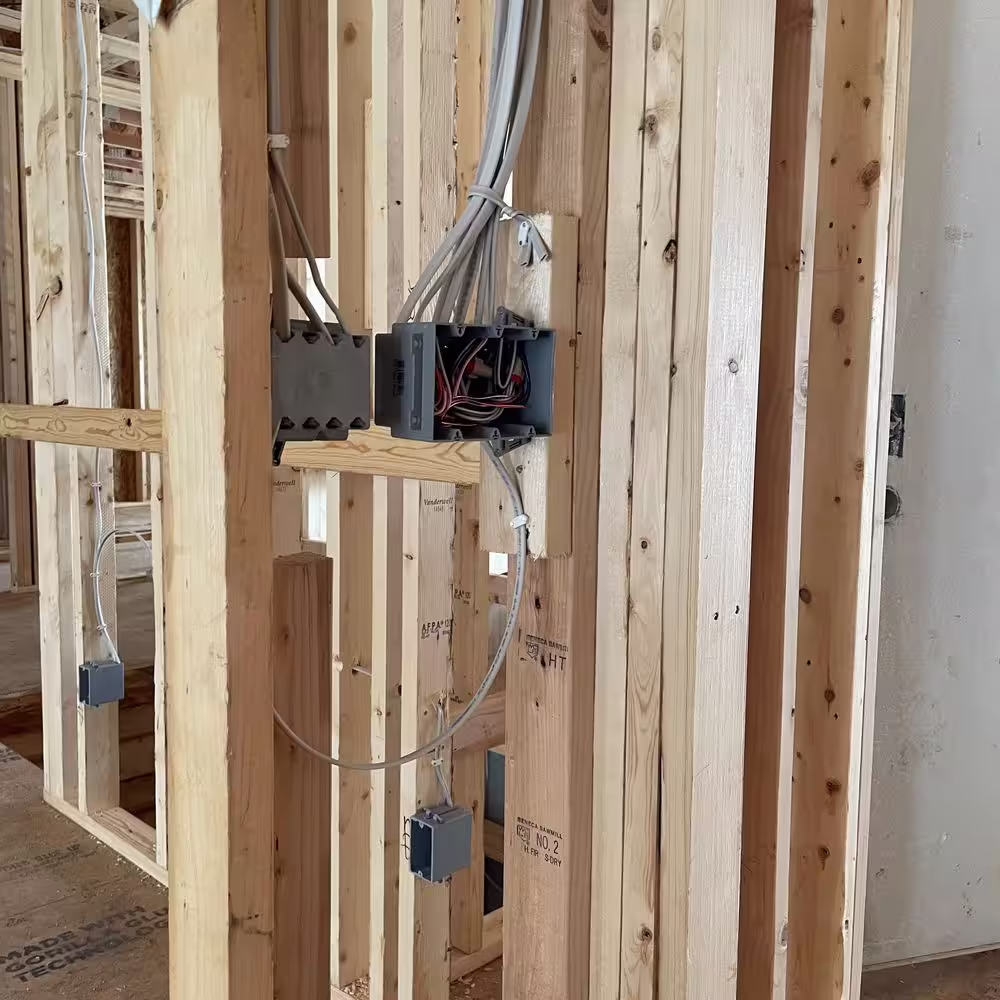 Legrand Pass & Seymour Slater New Work 3 Gang 54 Cu. In. Plastic Captive Mounting Nail Auto Clamp Switch and Outlet Box