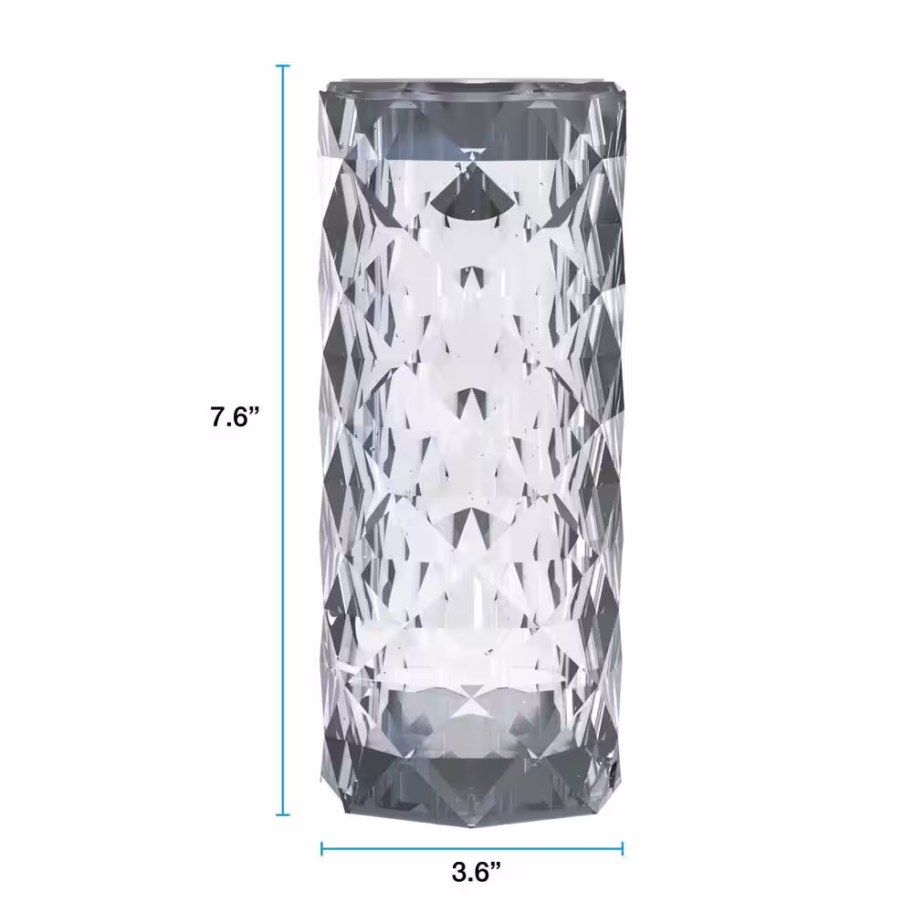Tzumi Aura LED ColorCrystal Night Light