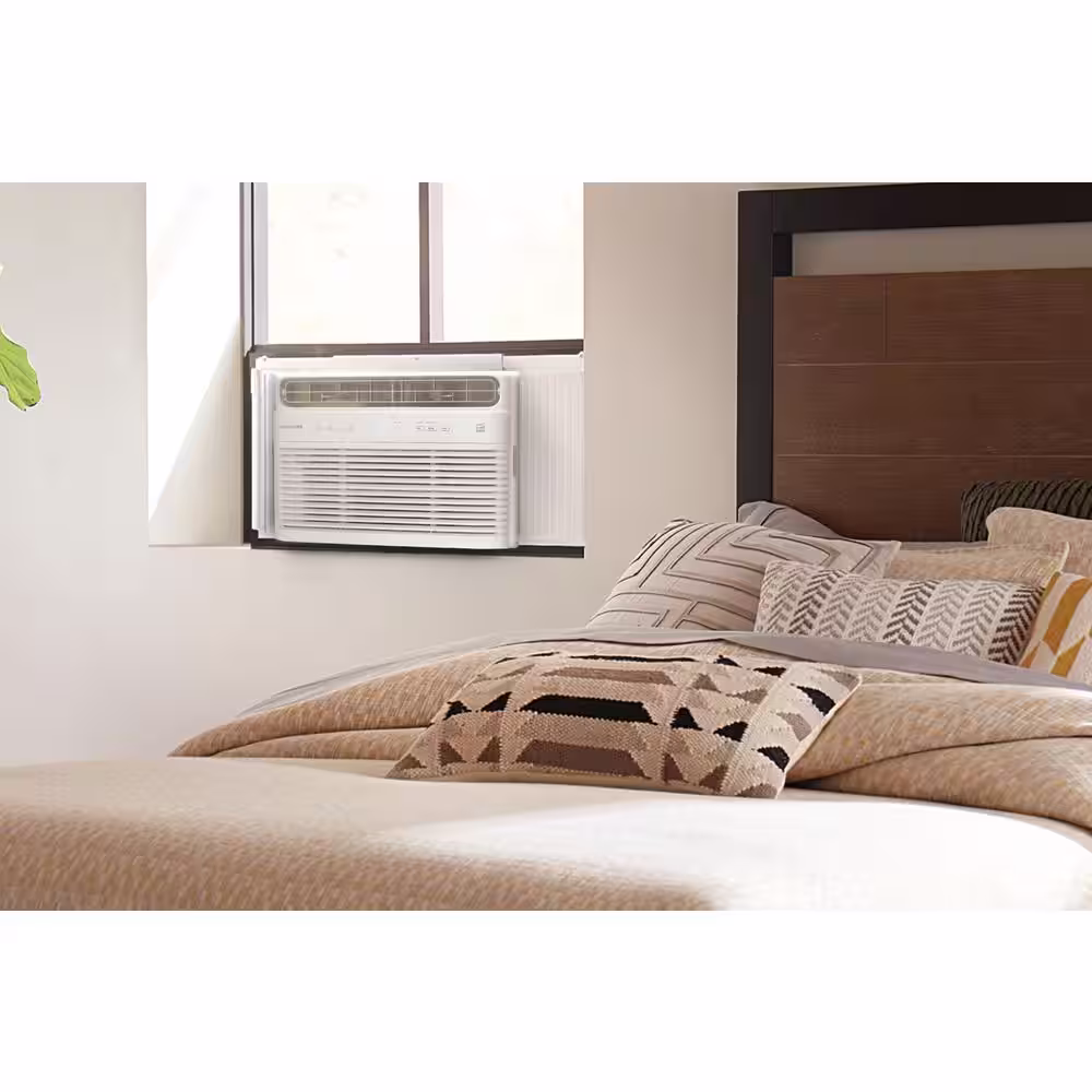 Frigidaire 5,000 BTU 115 Volts Window Air Conditioner Cools 150 Sq. Ft. with Remote Control in White