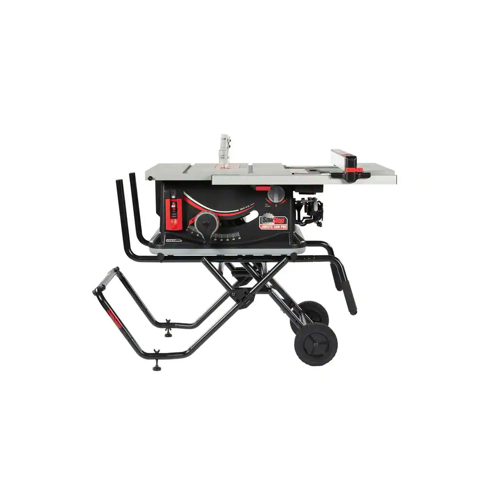 SawStop 15 Amp 120-Volt 60 Hz Jobsite Saw Pro with Mobile Cart Assembly