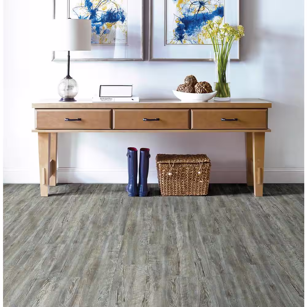 Shaw Cape May Montreal 6 MIL x 7 in. W x 48 in. L Click Lock Waterproof Luxury Vinyl Plank Flooring (27.7 sqft/case)