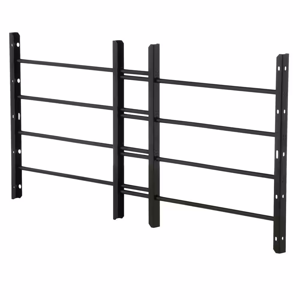 Grisham Awg 4-Bar Window Guard in Black