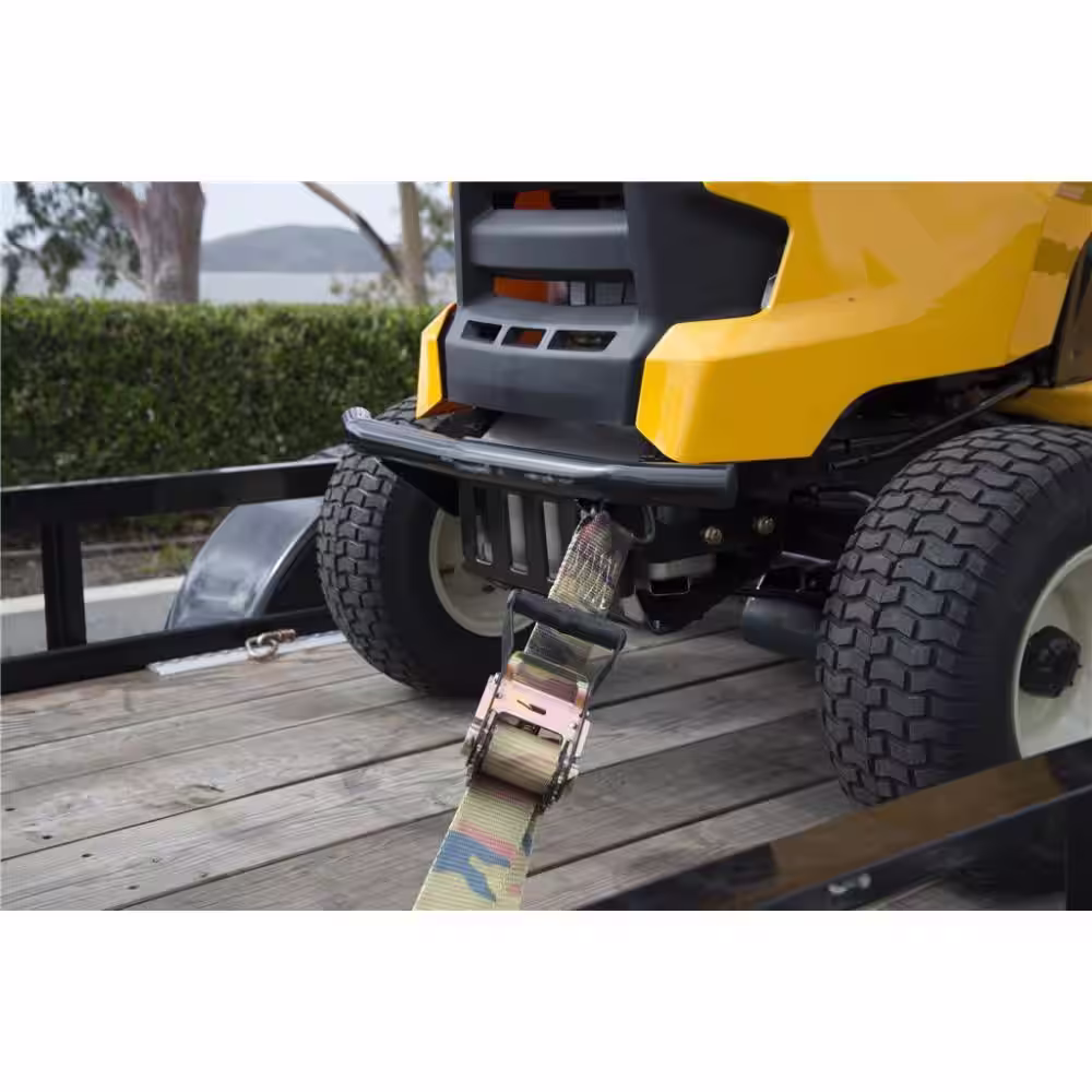 Keeper 2 in. x 16 ft. 3,333 lbs. Keeper J Hook Camo Ratchet Tie Down Strap