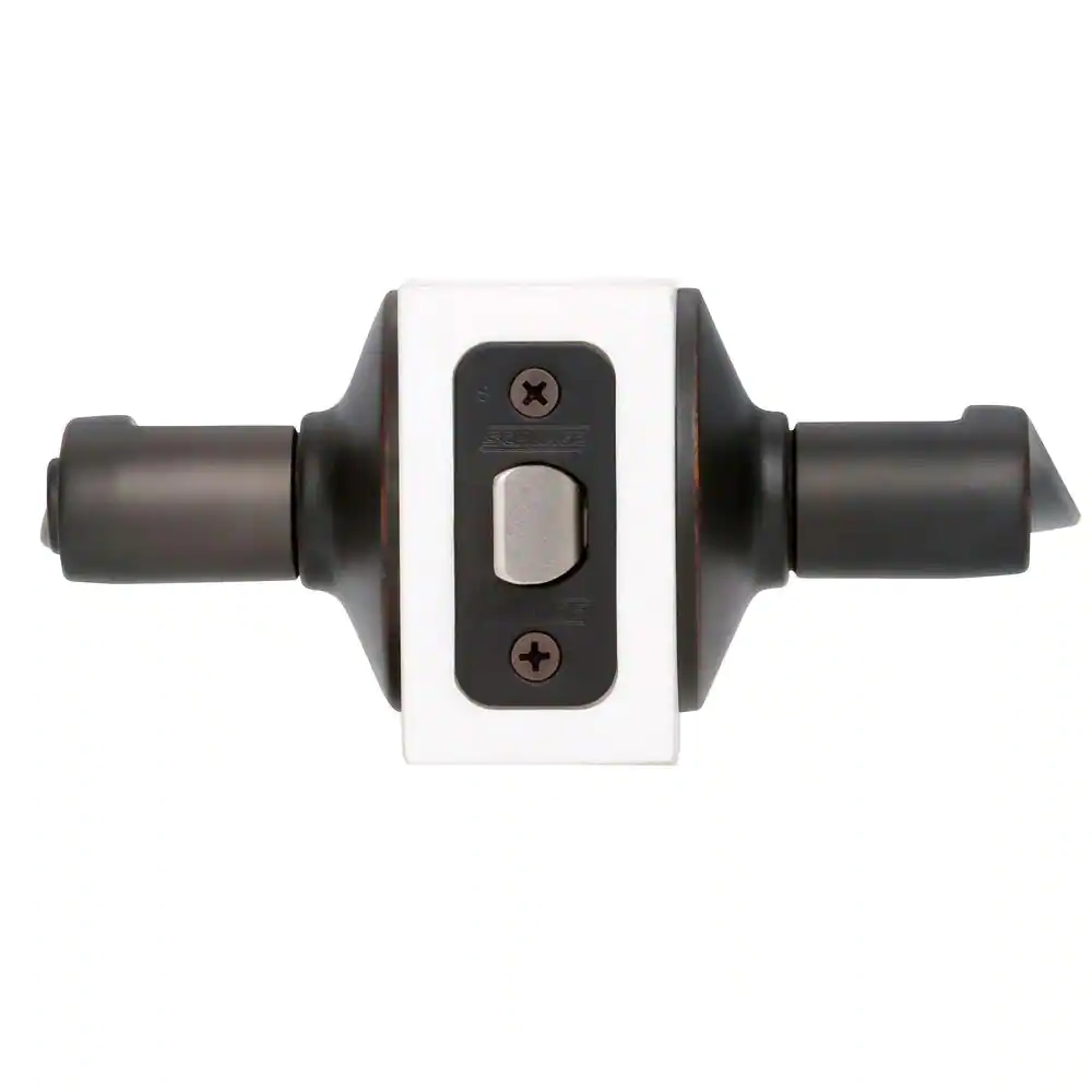 Schlage Accent Aged Bronze Privacy Bed/Bath Door Handle