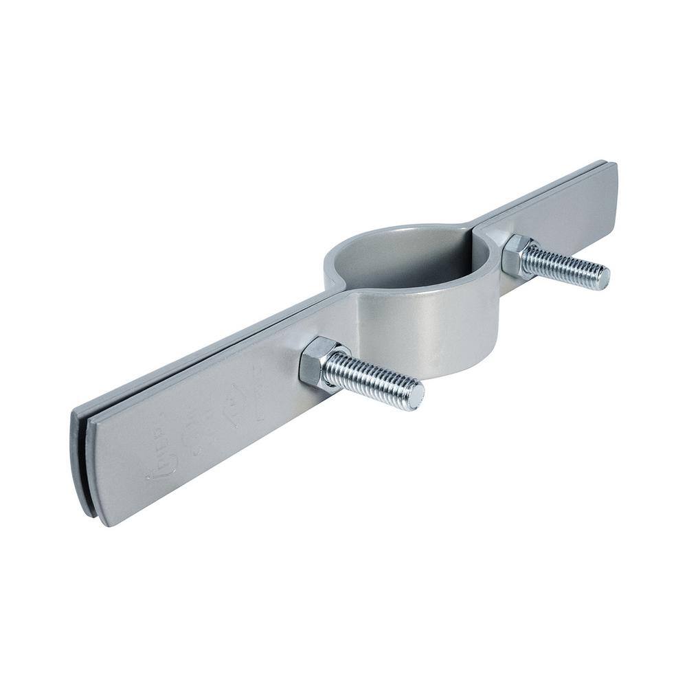 The Plumber's Choice 10 in. Riser Clamp in Epoxy Coated Steel