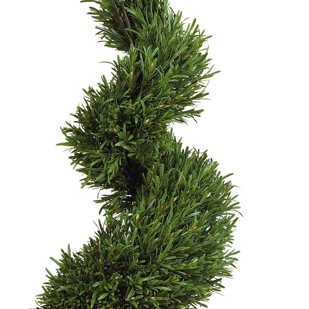Nearly Natural 4 ft. Rosemary Spiral Silk Tree