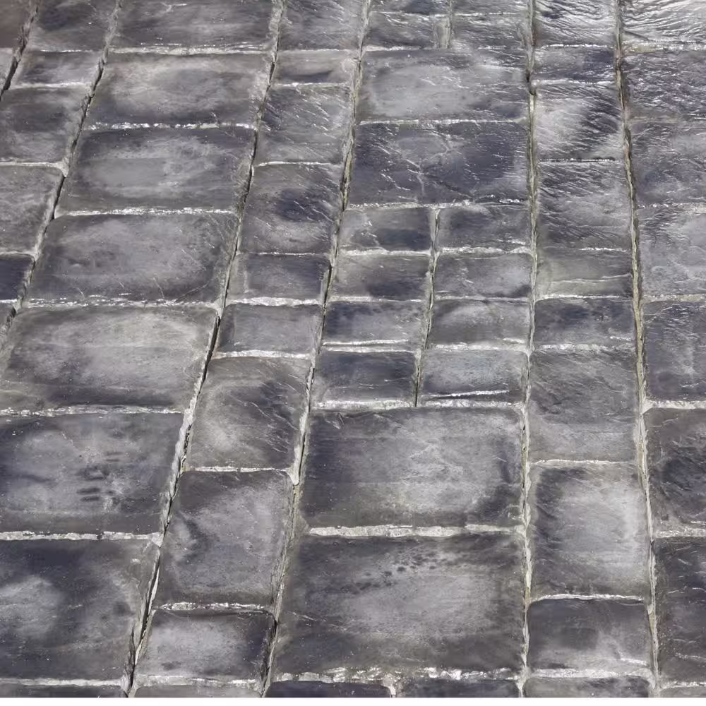 Natural Concrete Products Co Cass Stone 100 sq. ft. Gray Concrete Paver Kit