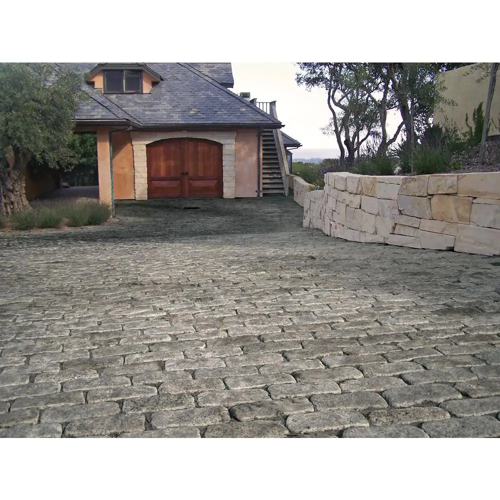 MSI Belgium Block Gray 4 in. x 8 in. Granite Cobbles (0.22 sq. ft./Piece)