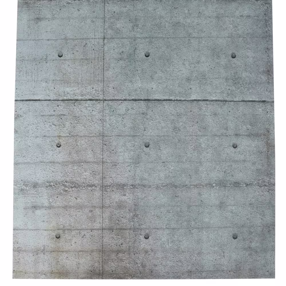 Komar 100 in. x 145 in. Concrete Blocks Wall Mural