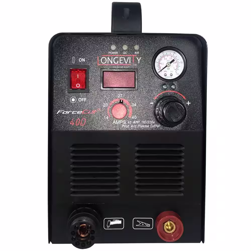 Longevity Forcecut 40D Plasma Cutter with Pilot Arc Technology