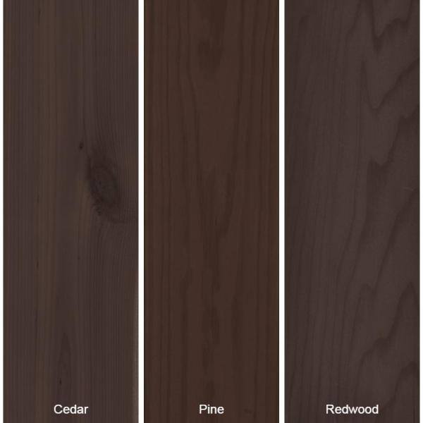 BEHR PREMIUM 1 qt. #ST-105 Padre Brown Semi-Transparent Waterproofing Exterior Wood Stain and Sealer