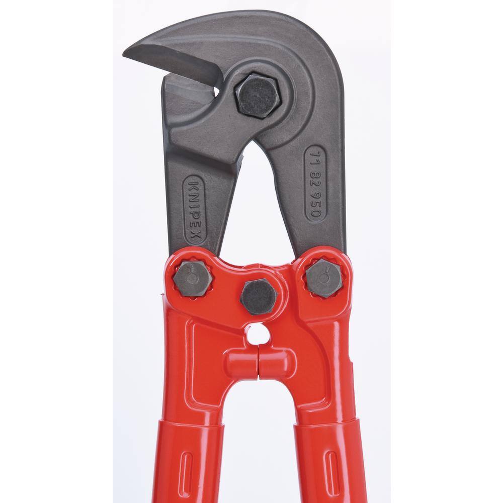 KNIPEX 38 in. Concrete Mesh Cutter with Multi-Component Comfort Grip, 48 HRC Forged Steel