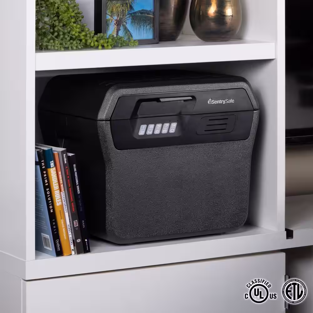 SentrySafe 0.66 cu. ft. Fireproof & Waterproof Safe File Box with Digital Lock
