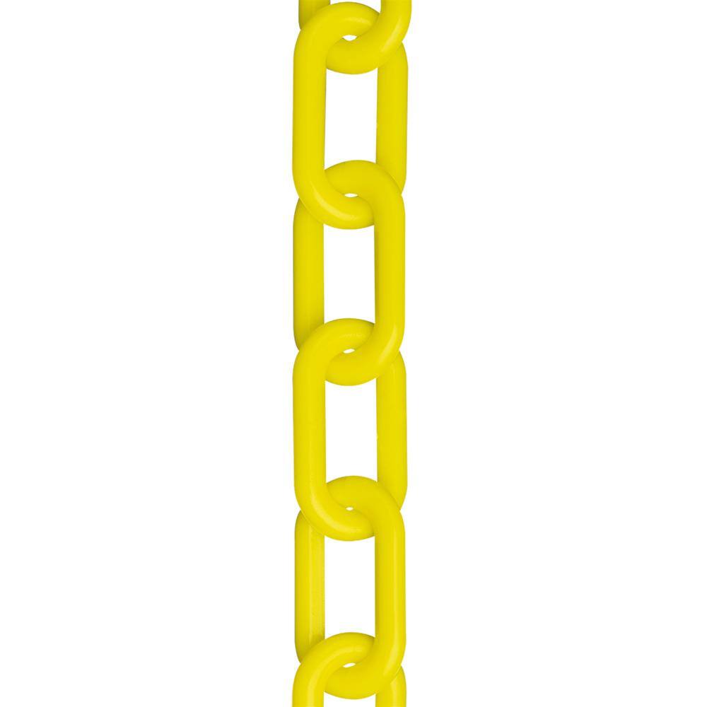 Mr. Chain 2 in. x 100 ft. Yellow Plastic Chain