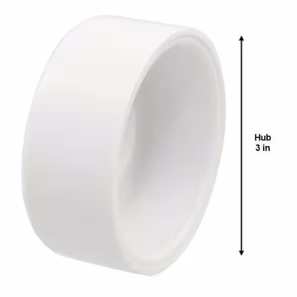 NIBCO 3 in. PVC DWV Hub Cap