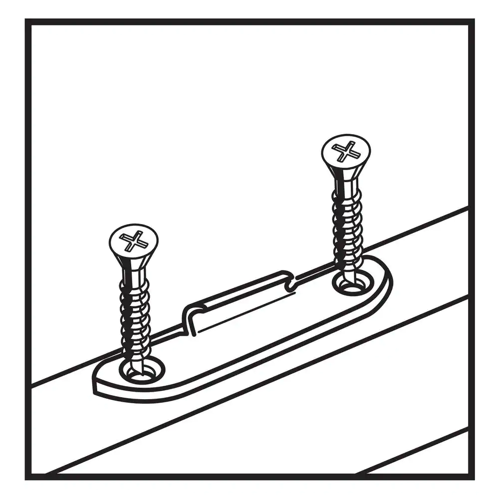 Everbilt Satin Nickel Steel Window Sash Lock with Tight Seal