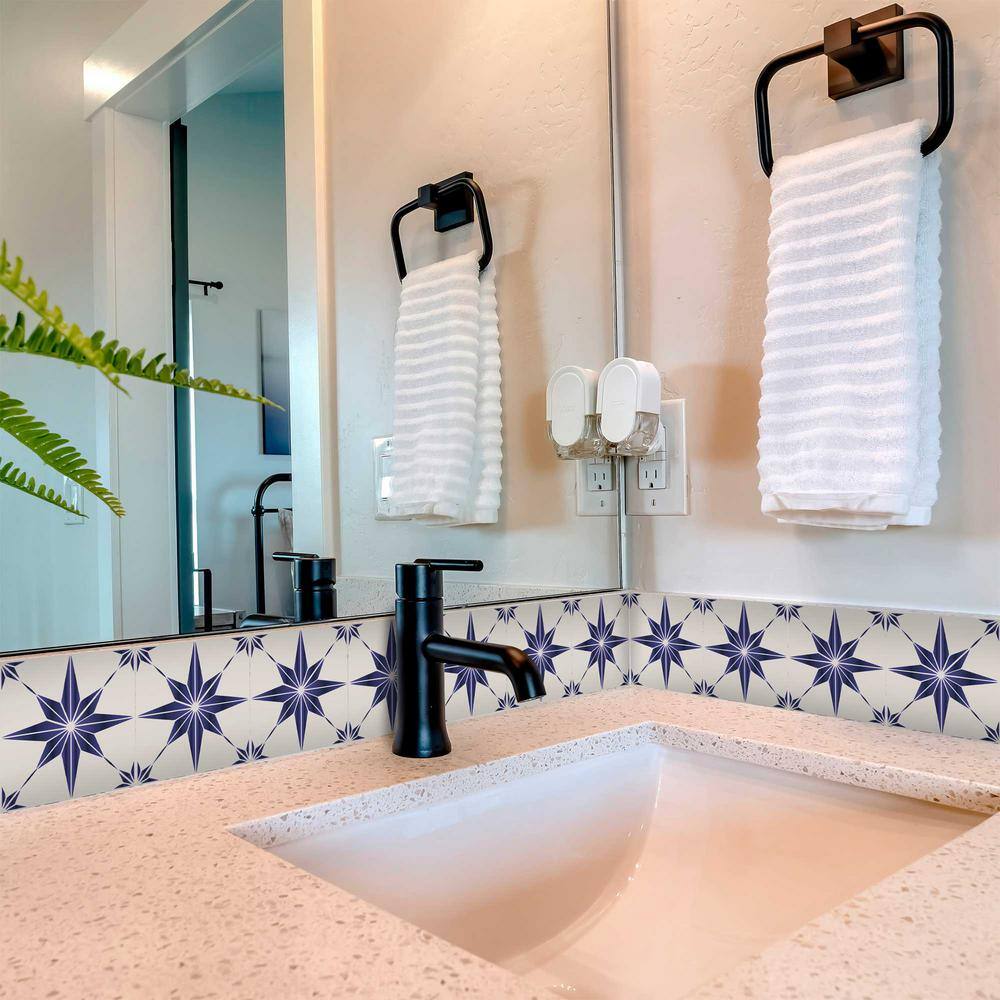 None Purple B88 6 in. x 6 in. Vinyl Peel and Stick Tile (24-Tiles, 6 sq. ft./Pack)