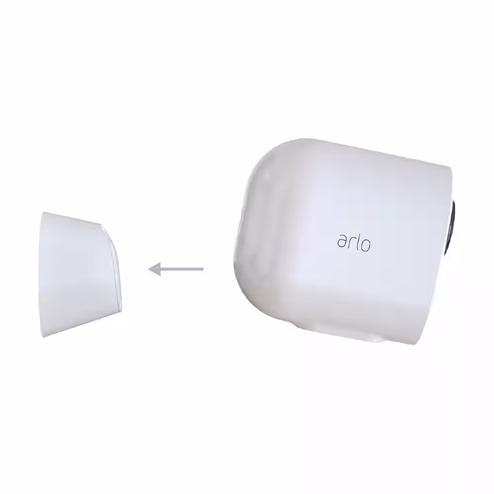 Arlo Magnetic Wall Mounts - Works with Arlo Pro 5S 2K, Pro 4, Pro 3, Ultra 2, Ultra, and Go 2 Cameras, 2 Pack, White