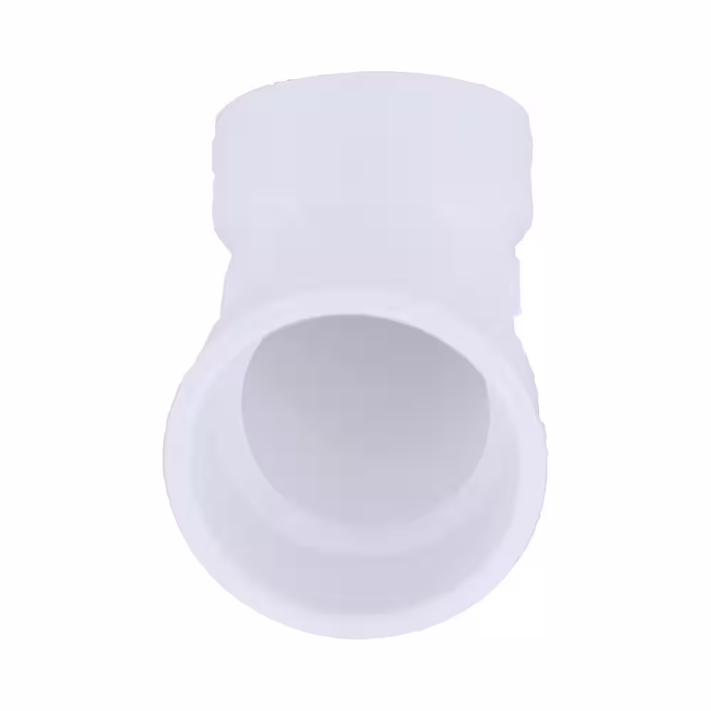 Charlotte Pipe 2 in. PVC DWV 1/6 Bend Hub x Hub Elbow Fitting