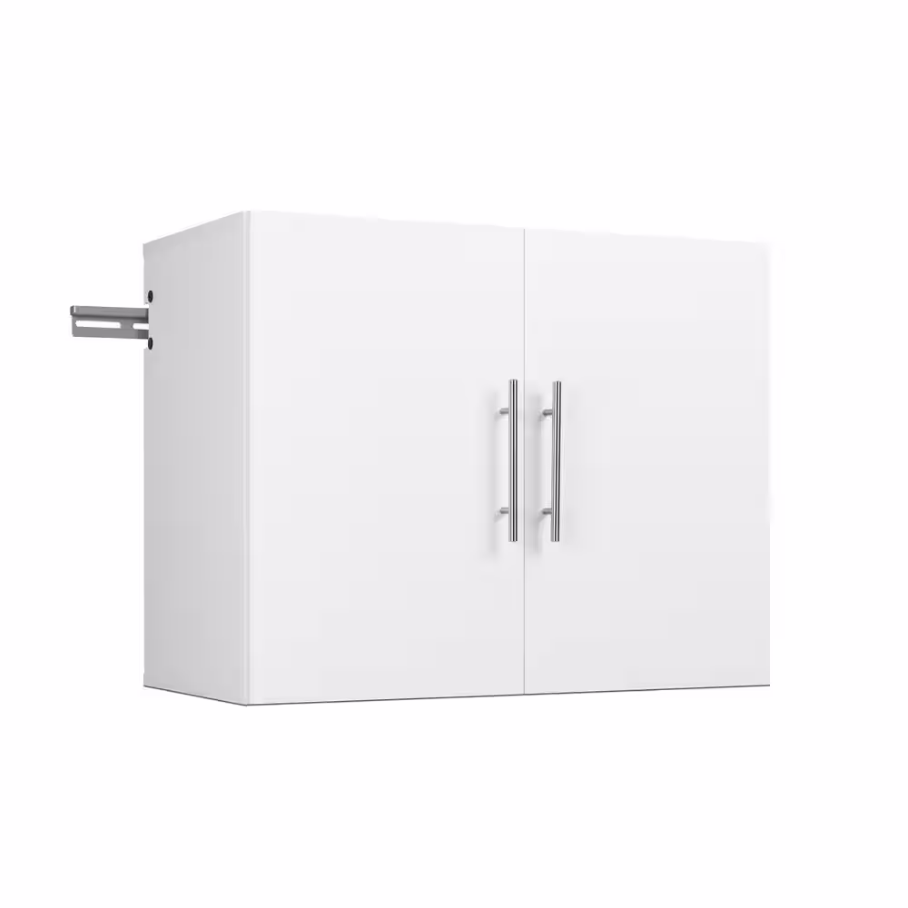 Prepac HangUps 4-Piece Composite Garage Storage System in White (90 in. W x 72 in. H x 16 in. D)