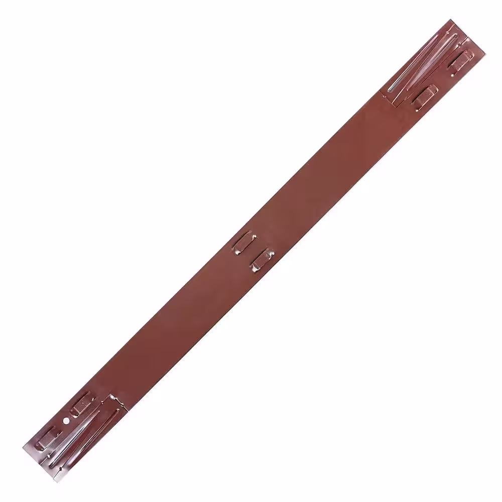IRONRIDGE 4-FT BROWN STEEL EDGING W/4 STAKES