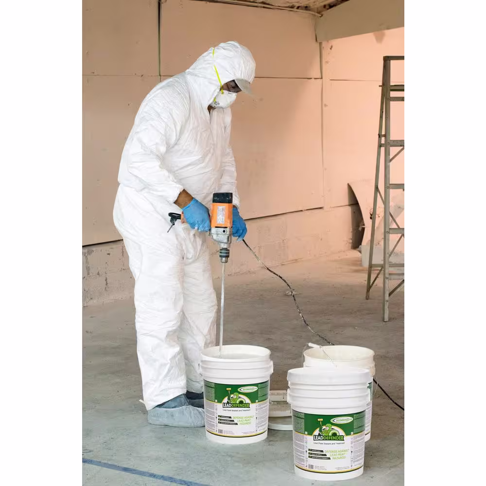 ECOBOND LBP Lead Defender 5-Gal Off White Flat Lead Based Paint Treatment and Sealant