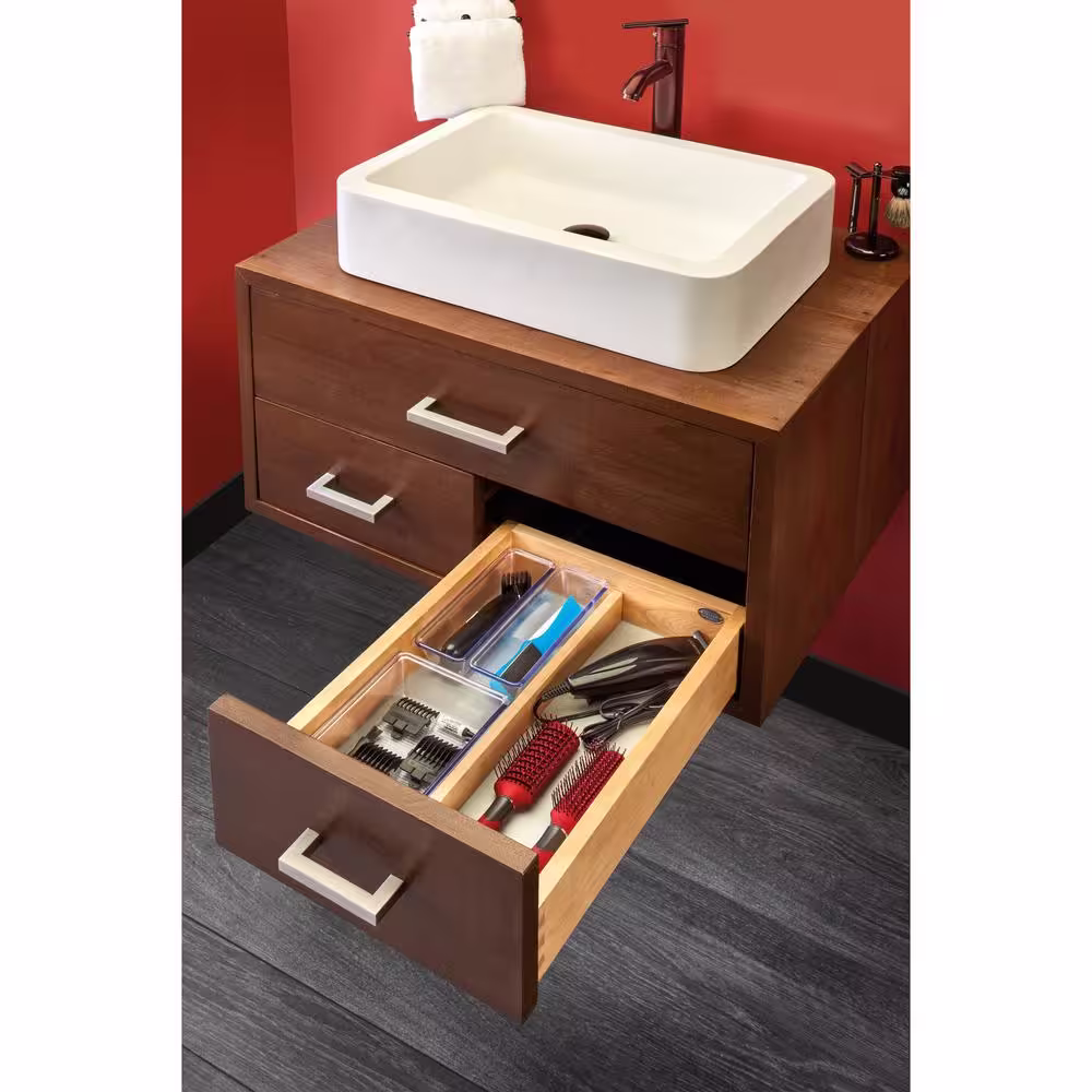 Rev-A-Shelf 15 in. Vanity Single Drawer with Soft-Close Slides