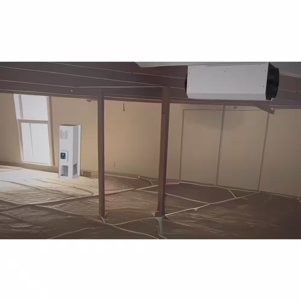 Humidex Whole House Crawl Space Digital Ventilation System/Dehumidifier for 3000 sq.ft. with Booster System