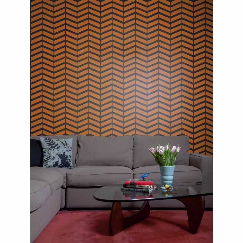 Stencil1 Chevron Repeat Pattern Stencil