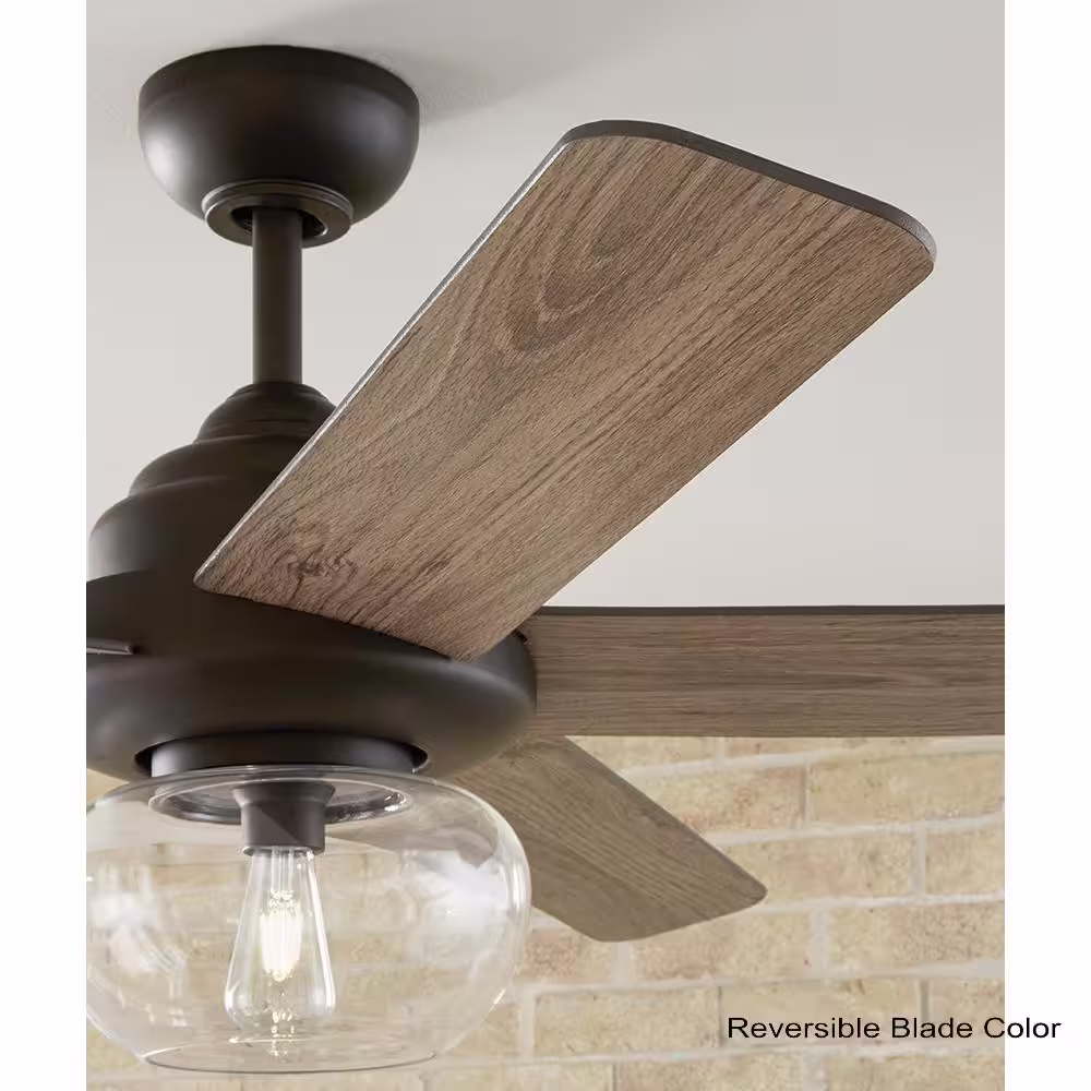 Home Decorators Collection Avonbrook 56 in. LED Bronze Ceiling Fan with Light Kit and Remote Control