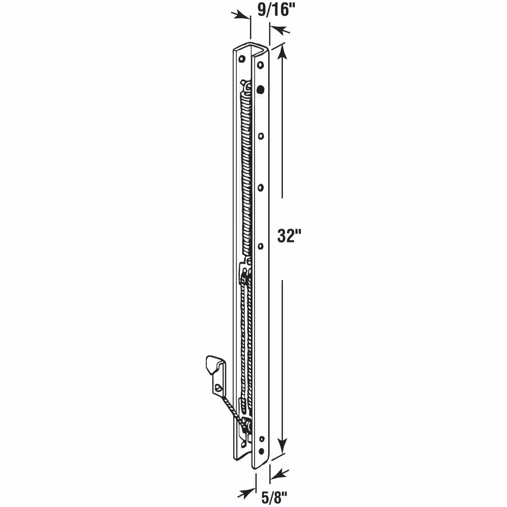 Prime-Line 32 in. Window Block and Tackle Sash Balance