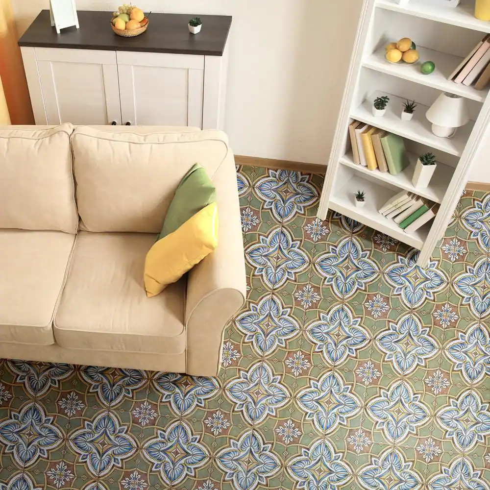 Merola Tile Harmonia Grove Green 13 in. x 13 in. Ceramic Floor and Wall Tile (12.0 sq. ft./Case)