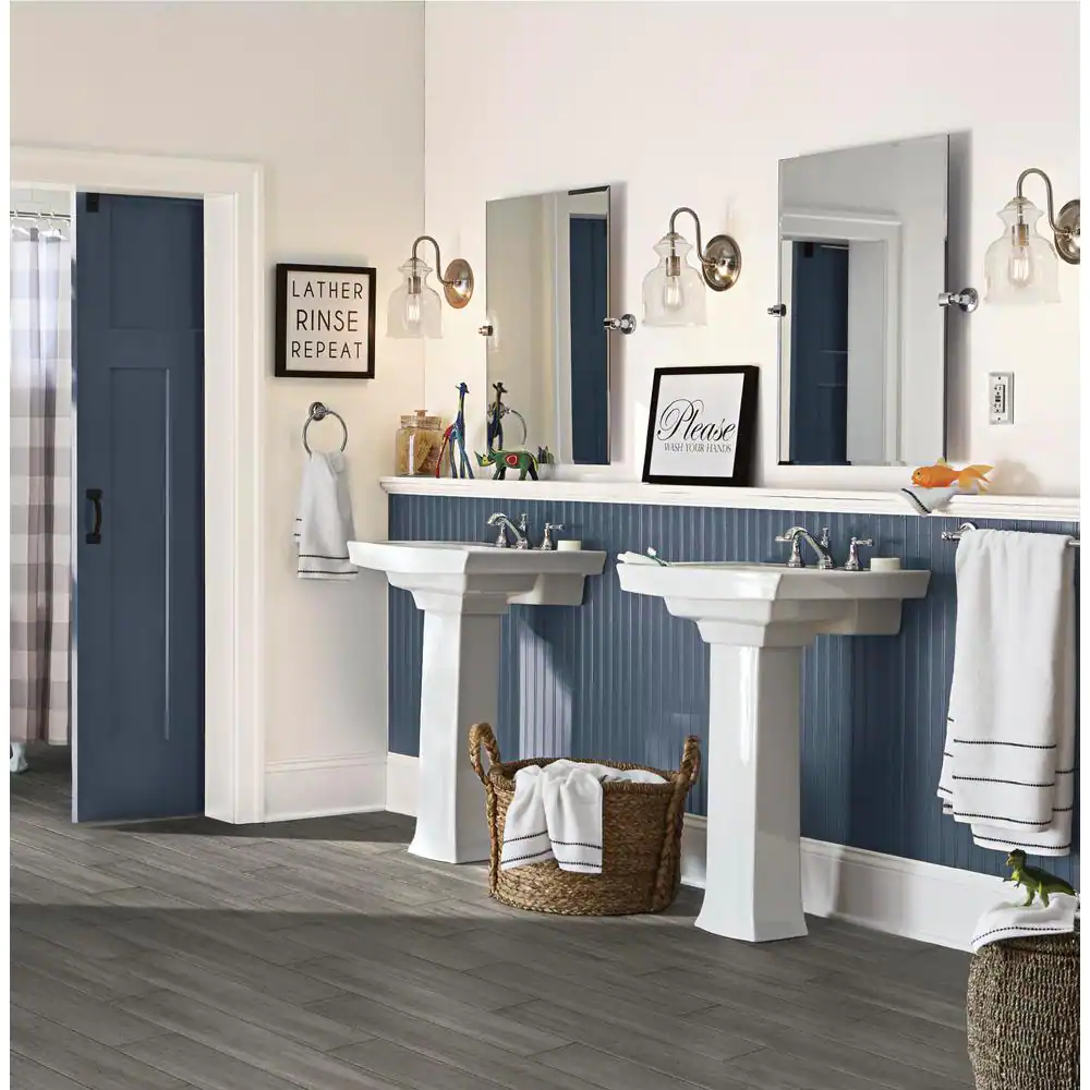 Lifeproof Berkeley 9/32 in. T x 5.1 in. W Waterproof Hand Scraped Engineered Bamboo Flooring (15.5 sqft/case)