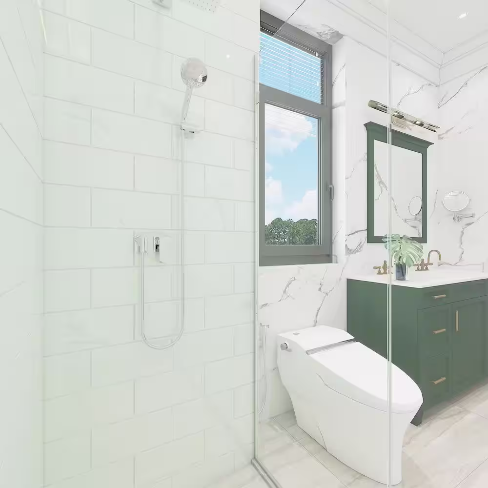 Giorbello Dover White 6 in. x 12 in. x 8mm Glass Subway Wall Tile (5 sq. ft./Case)