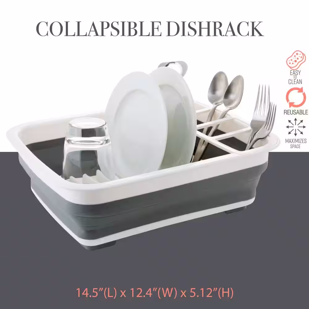 Kitchen Details Collapsible Dish Rack