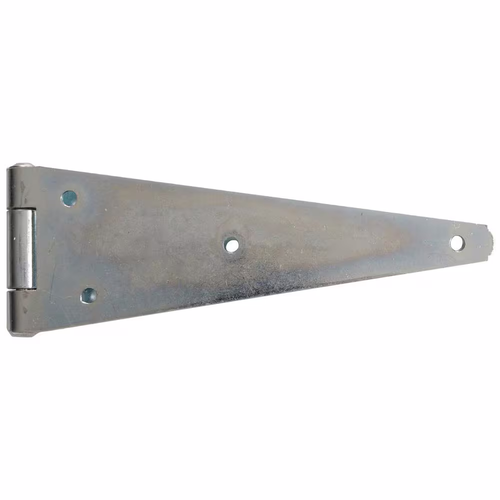 Hardware Essentials 10 in. Heavy T-Hinge in Zinc-Plated (5-Pack)