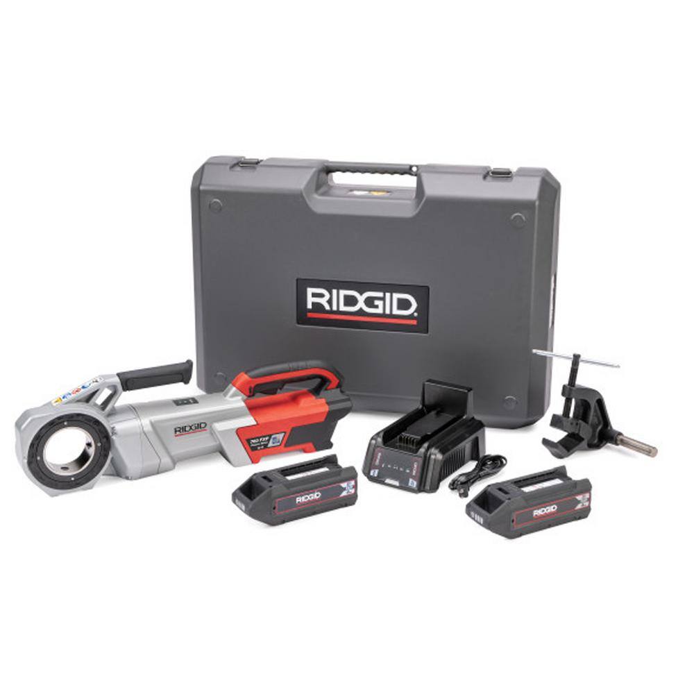 RIDGID FXP 60-Volt Battery Charger for 760 FXP Power Drive Compact Handheld Heavy-Duty 11-R and 12-R Pipe Threading Machines