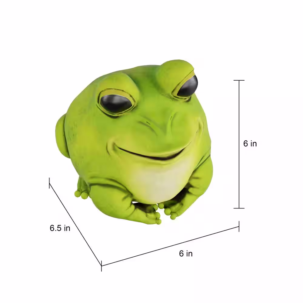 Pure Garden Lawn and Garden Frog Statue