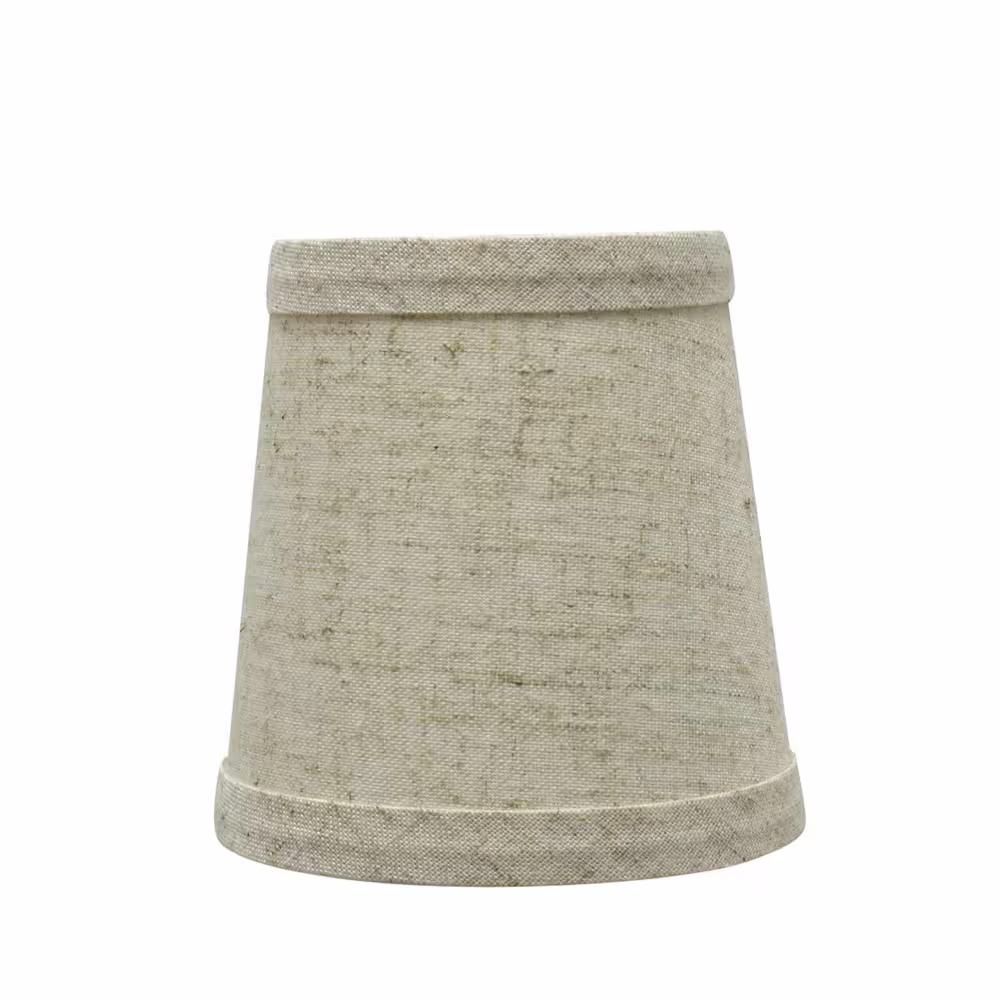 Aspen Creative Corporation 4 in. x 4 in. Beige Hardback Empire Lamp Shade (2-Pack)