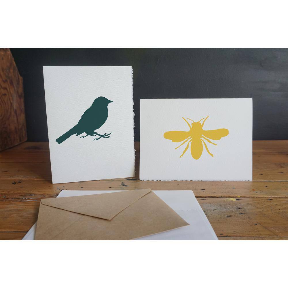 Stencil1 Birds and Bees Stencil (4-Pack)