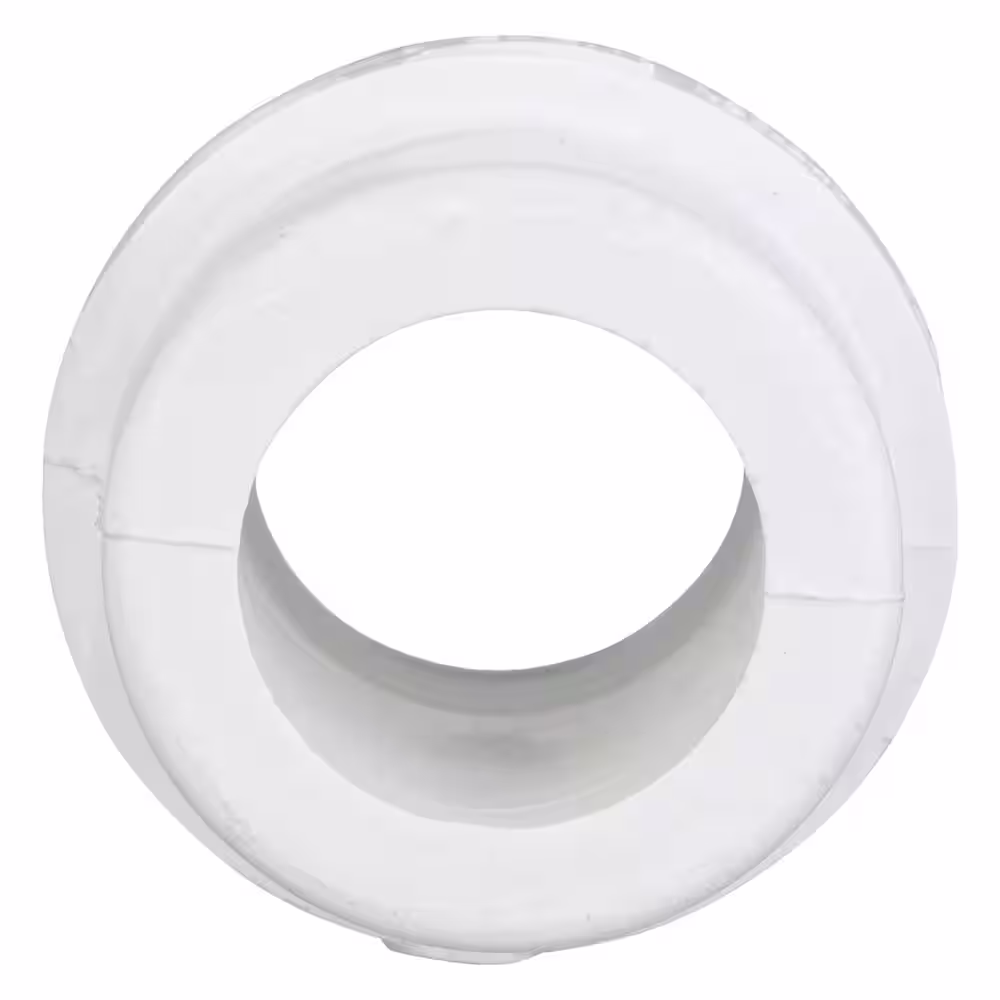 Charlotte Pipe 1-1/2 in. PVC DWV Trap Adapter Male with Washer and P-Nut