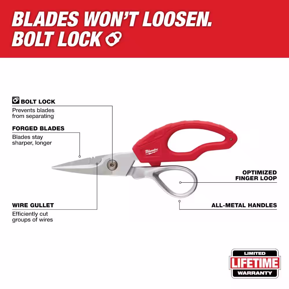 Milwaukee Electrician Snips