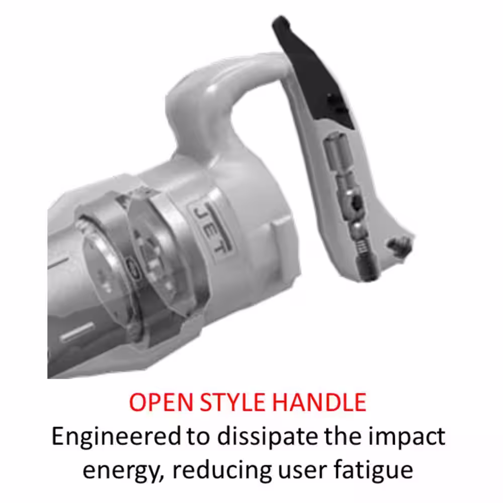 Jet 2 in. Stroke Hex Shank Open Handle Chipping Hammer
