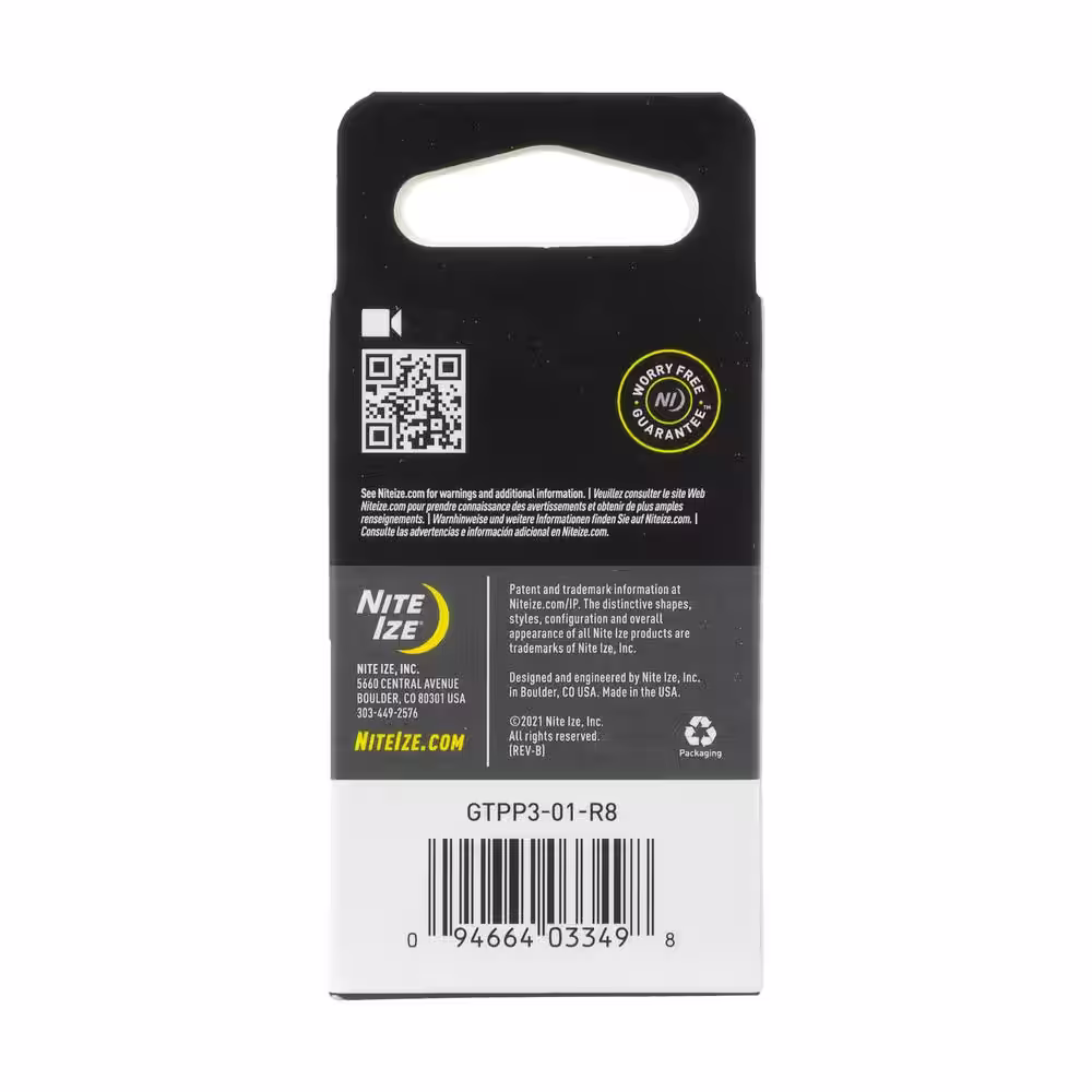 Nite Ize Gear Tie ProPack 3 in. - (24-Pack) - Black