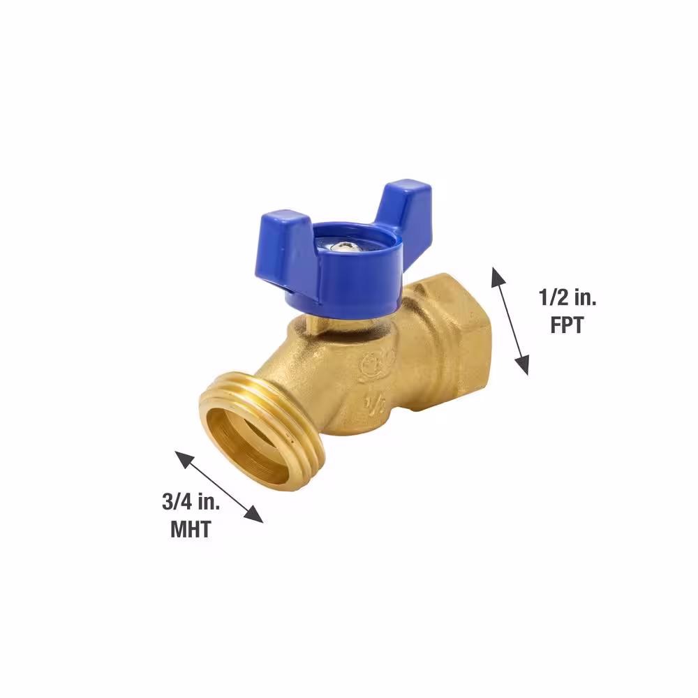 Everbilt 1/2 in. Brass Female Hose Bibb